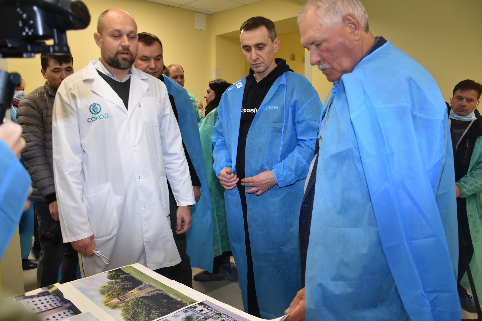 Illustration: Minister of Health of Ukraine Viktor Liashko visited Sumy