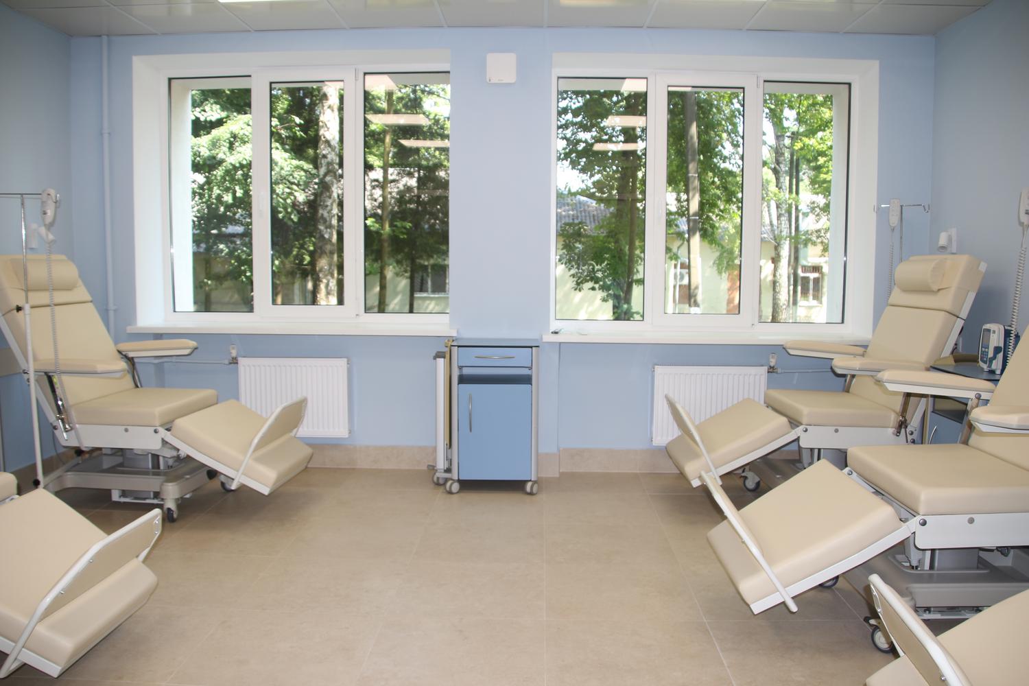 Illustration: Even the walls heal: the renovated chemotherapy department
