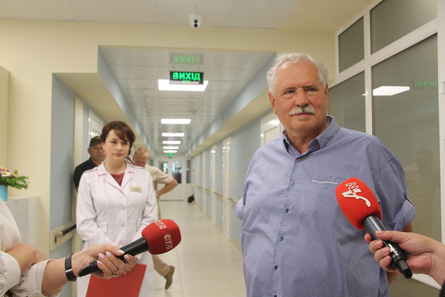 Illustration: Even the walls heal: the renovated chemotherapy department