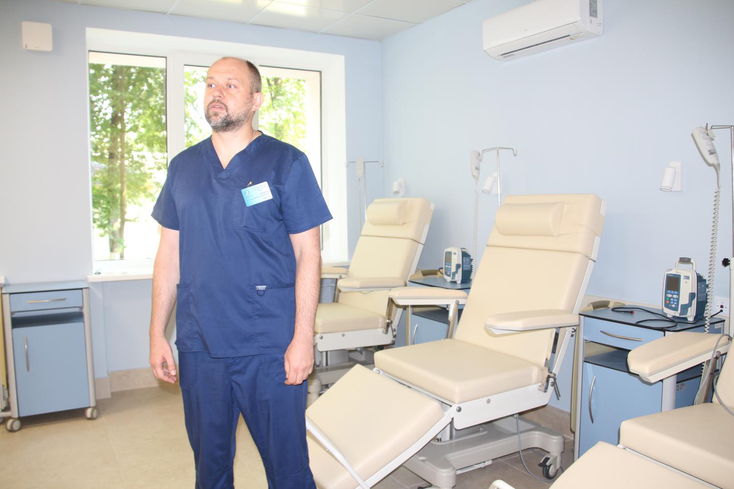 Illustration: Even the walls heal: the renovated chemotherapy department